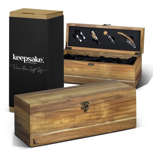 Wine Box Gift Set by Keepsake