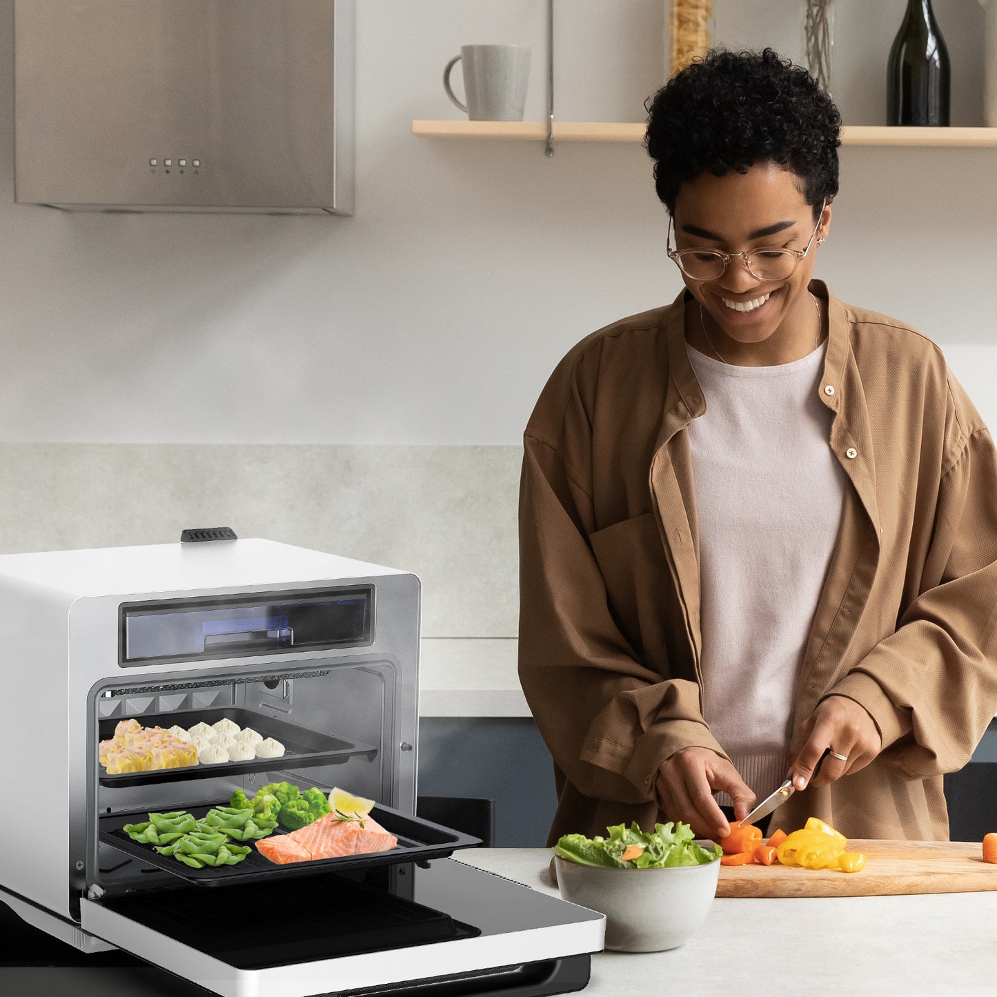 Kitchen Couture 20 Litre Multifunctional All-In-One Digital Air Fryer - White