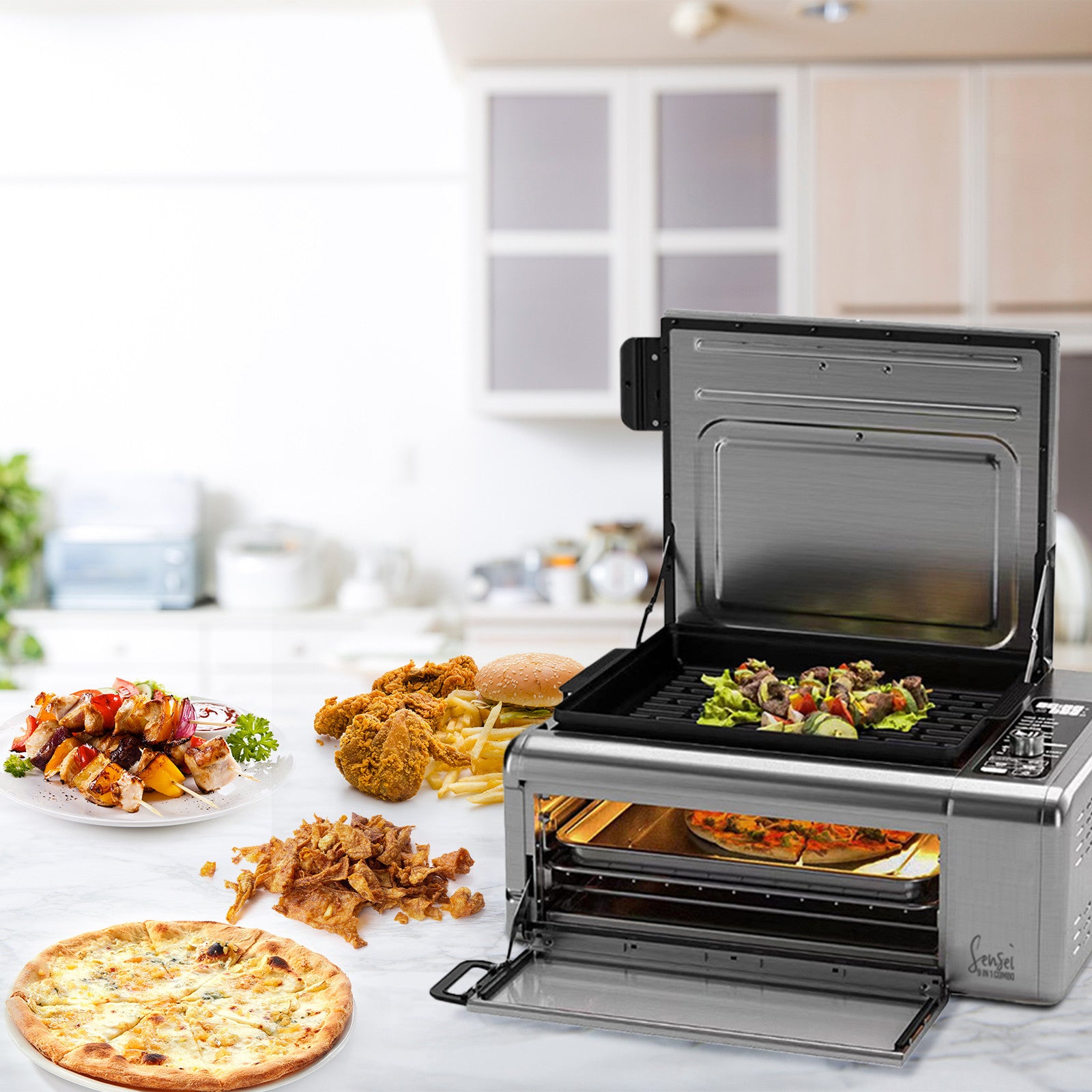 Flip up air online fryer oven