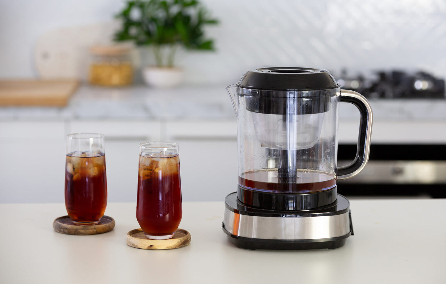 Healthy Choice Digital Cold Brew Coffee Maker w/ 4 Coffee Flavours, 1.05L Capacity