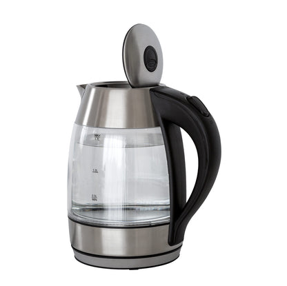 Healthy Choice 1.7 Litre Glass Kettle with 360 degrees Rotational Base