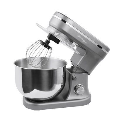 1200W Mix Master 5L Kitchen Stand Mixer (Titanium) w/ Whisk & Beater