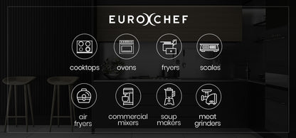 EUROCHEF Meat Grinder 2000W Mincer Machine Electric Food Sausage Kibbe Maker